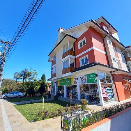 Gramado - Apartamento Aconchegante Com Lareira E Churrasqueira 외부 사진