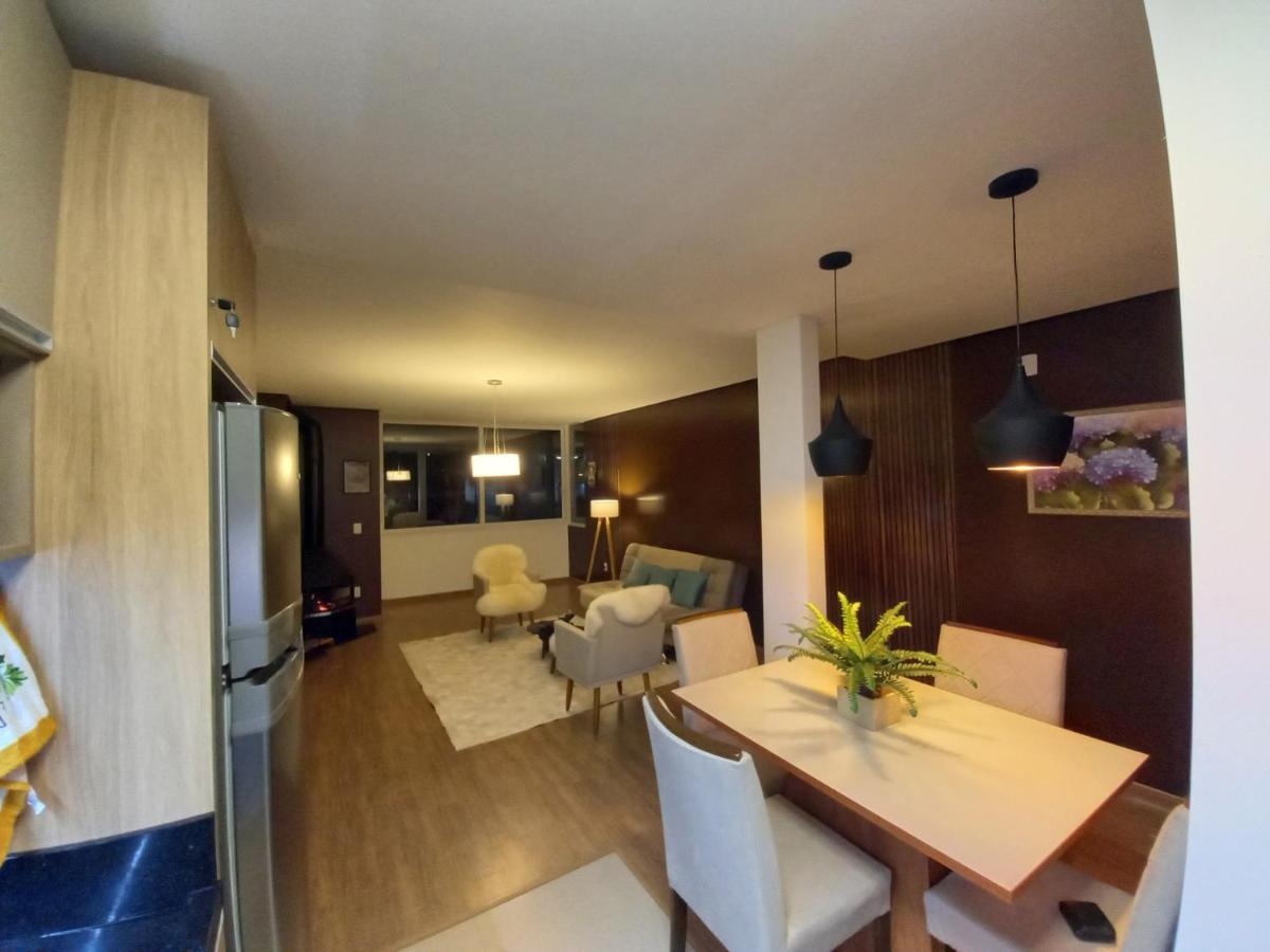 Gramado - Apartamento Aconchegante Com Lareira E Churrasqueira 외부 사진